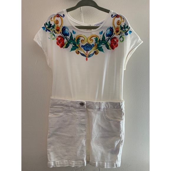 dolce and gabbana girls dress
